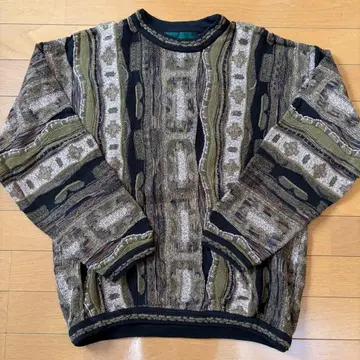 TUNDRA 스웨터 S 사이즈 다색 무늬 캐나다제