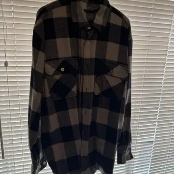 ANTI SOCIAL SOCIAL CLUB 체크 무늬 플란넬 셔츠