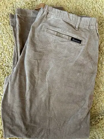 Manastash 베이지 와이드 팬츠 XL