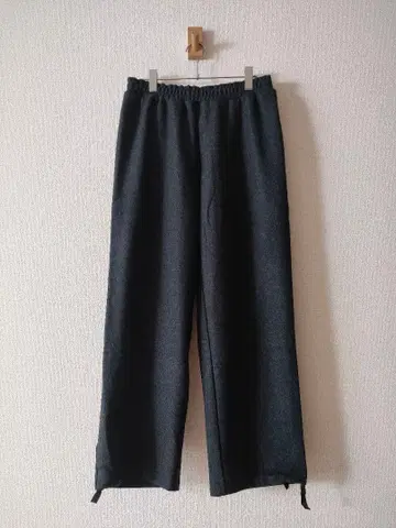 02234-0047 울 캐시미어 플란넬 이지 트라우저