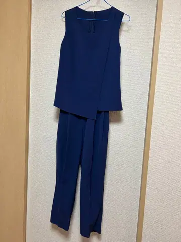 네이비 비대칭 올인원