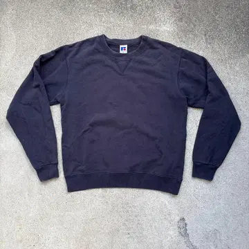 러셀 애슬레틱 네이비 맨투맨 M