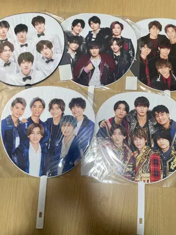 SixTONES 부채 묶음 판매