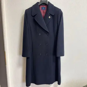 [ 미사용 새상품 ] Francisco 다크 네이비 롱 코트