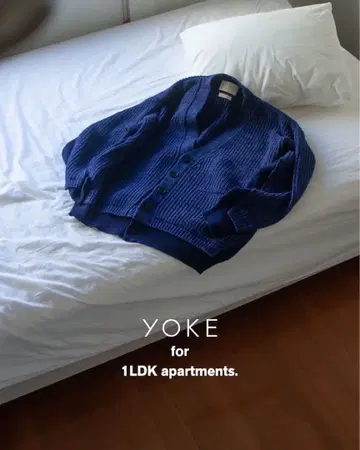 YOKE 1ldk 별주 5G CONNECTING RIB CARDIGAN