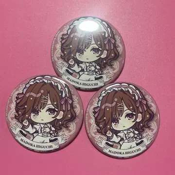 히구치 마도카 캔뱃지 3개