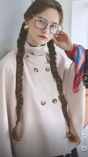 AND COUTURE 숏 케이프 코트 택 포함 새상품