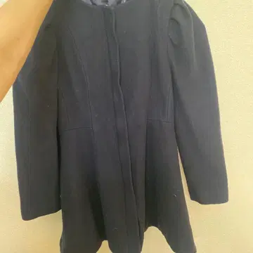 em. 엠도트 페플럼 자켓 네이비