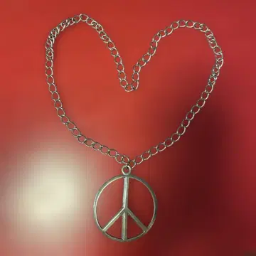 #피스마크#피스마크목걸이#빈티지#할리우드런치마켓