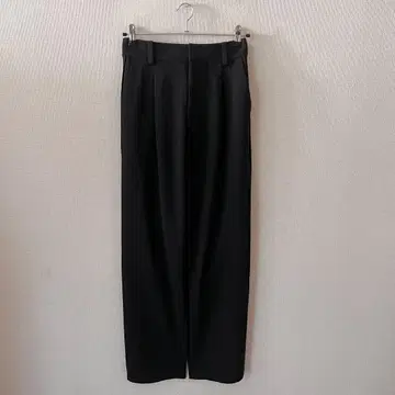 완판템 TICCA 티카 울 사이드 라인 팬츠 블랙