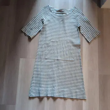 DRESSTERIOR 스트라이프 7부 소매 원피스