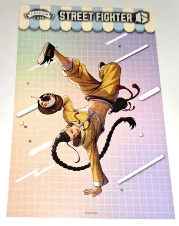 스트리트 파이터 6 제이미 엽서 특전 캡콤 카페