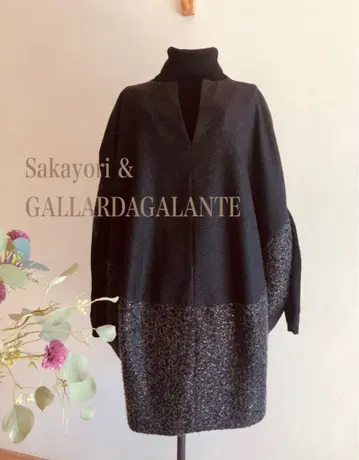 Sakayori GALLARDAGALANTE 스팽글 튜닉 탑