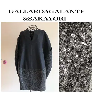 Sakayori GALLARDAGALANTE 스팽글 튜닉 탑