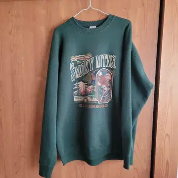 US 90년대 구제 의류 맨투맨 트레이닝복 속기모 XL