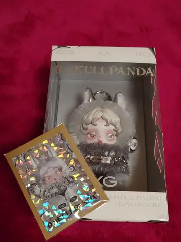 POP MART SKULL PANDA XG 콜라보 스컬 팬더 혜택 카드