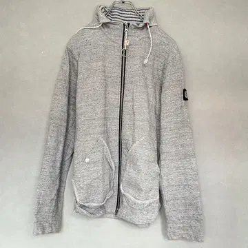 [ MARINE UNIFORM ] 마린 유니폼 그레이 풀 집업 후드티