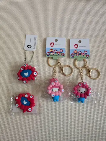 미야쿠미야쿠 키리 입체 마스코트 키링 키티 마이멜로디 마그넷