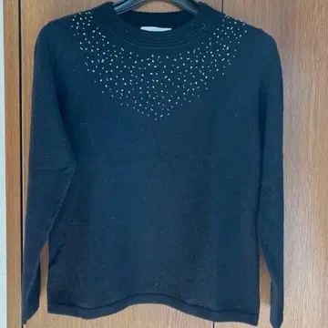 [ 미사용 ] 캐시미어 100% 스웨터 블랙