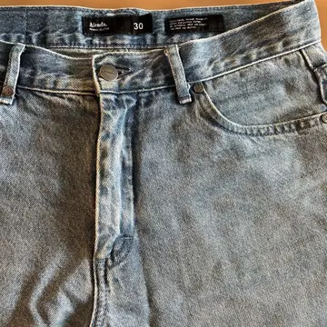 Acalens 라이트 블루 스트레이트 데님 30