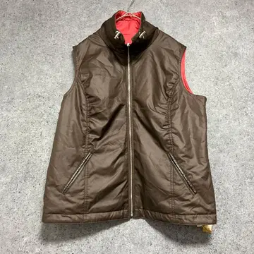 먼싱웨어 골프 새상품급 리버서블 나일론 베스트 충전솜 L