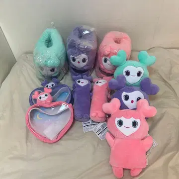 gigo 미사모 슬리퍼 노비후냐 파우치 바디백 퍼펫 10종