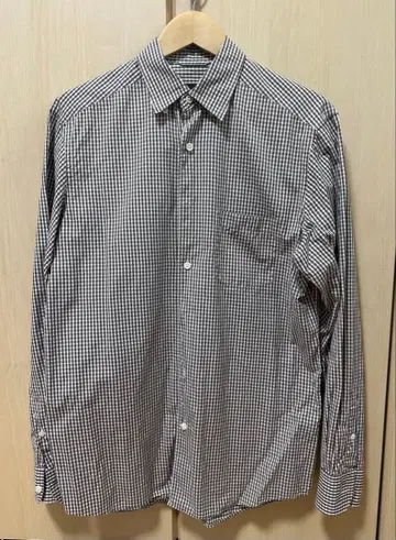 Ermenegildo Zegna 체크 무늬 긴팔 셔츠