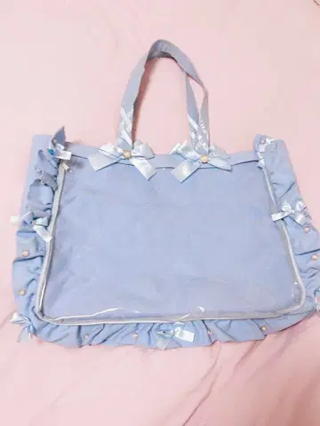 자카마트 이타백 프릴 디자인 A3 스카이블루 색스