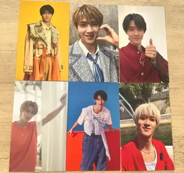 M!LK 소노 슌타 트레이딩 카드 6장 세트