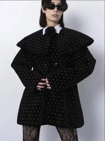 Bibiy ODETTE 코트 도트 코트 미사용 새상품