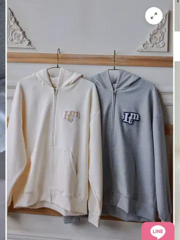 lantinam 후드티 그레이 마츠무라 사유리