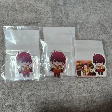 A3! 에스리 사쿠마 사쿠야 아크릴 스탠드 스티커 세트