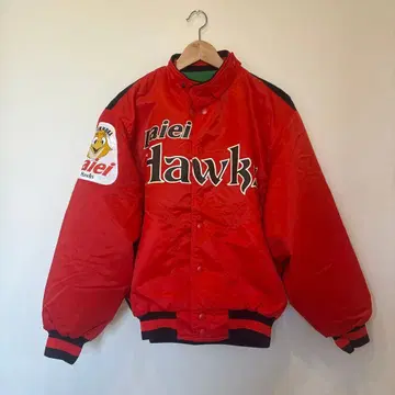 다이에이 호크스 Rawlings 바시티 자켓 그랜드 코트