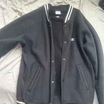 Champion 블랙 자켓