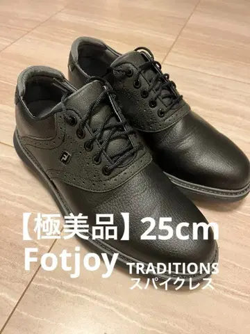 [컨디션 최상] 풋조이 FJ 트래디션 스파이크리스 25cm 3E