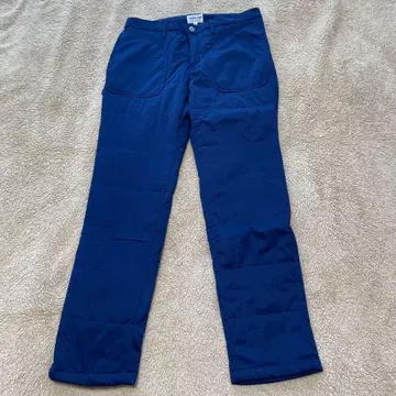 잭 버니 네이비 퀼팅 팬츠