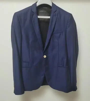 ZARA 네이비 테일러드 자켓 팬츠 세트