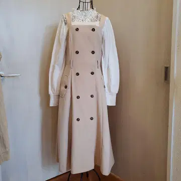 핑크 베이지 더블 버튼 셋업 3세트