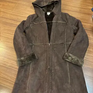 피가로 브라운 롱 코트 40