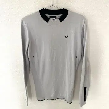 TaylorMade 그레이 긴팔 스웨터