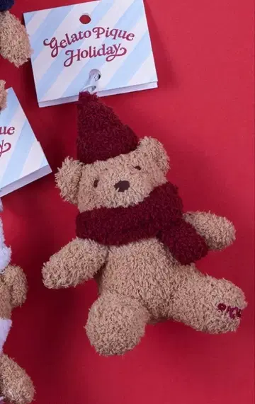 젤라또피케 GELATOPIQUE POPUP 한정판 베어 참 빨간색