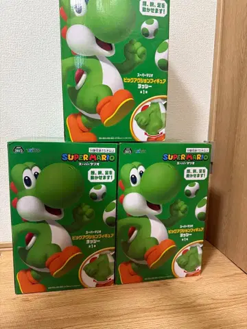 슈퍼 마리오 요시 빅 피규어 3개 세트