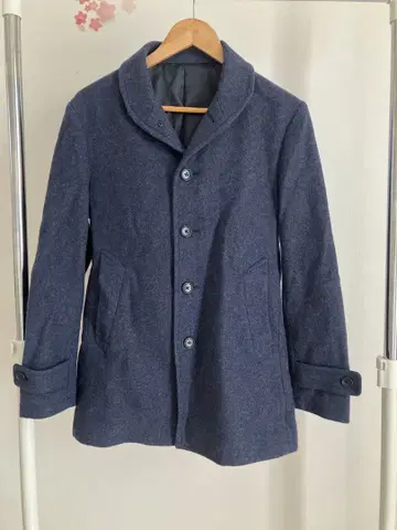 COMME CA 이즘 남성용 코트 S 네이비