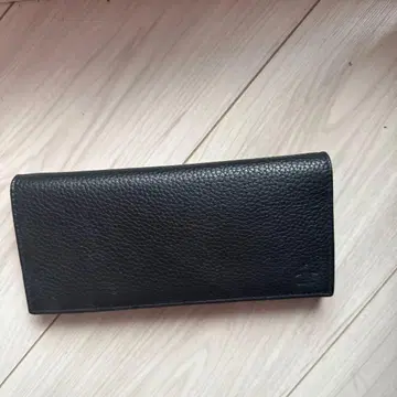 미사용 새상품 맨싱 블랙 장지갑 엠블럼 로고 포함