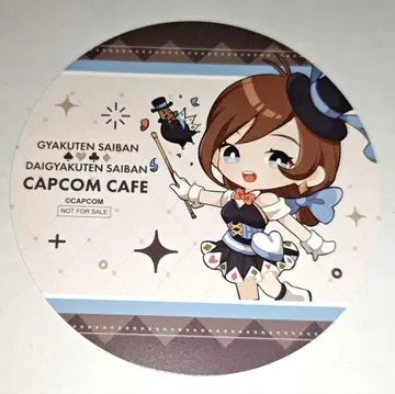 역전재판 대역전재판 나루호도 미누키 코스터 특전 캡콤 카페 매지션