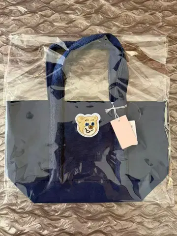 [ 새상품 미개봉 ] 러브러리 바이 페이 올드 테디 와펜 토트백