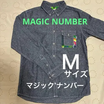 [ 새상품급 ] 매직 넘버 MAGIC NUMBER 버튼 다운 긴팔 M