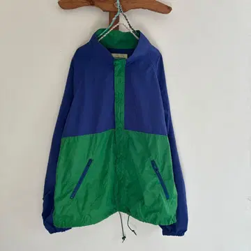 BEAMS BOY 빔즈 보이 나일론 패커블 지퍼 블루종