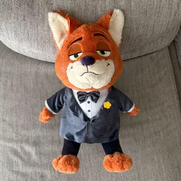 [ 새상품 ] 주토피아 FukuFuku V-BIG 봉제 인형 닉