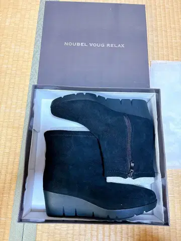 [ 새상품 ] 샵 채널 Noubel Voug Relax 숏부츠